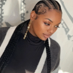 Stitch Braids with Temple Design